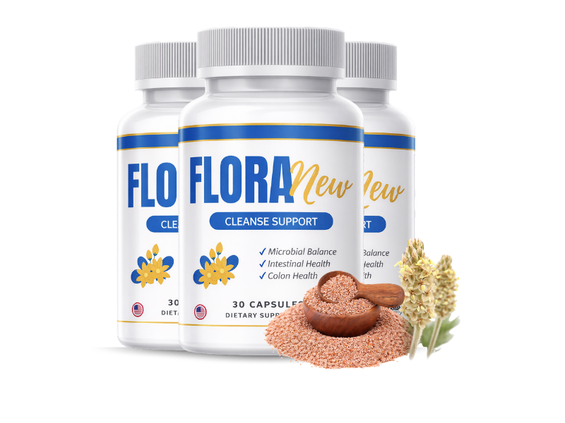 3 Bottles FloraNew