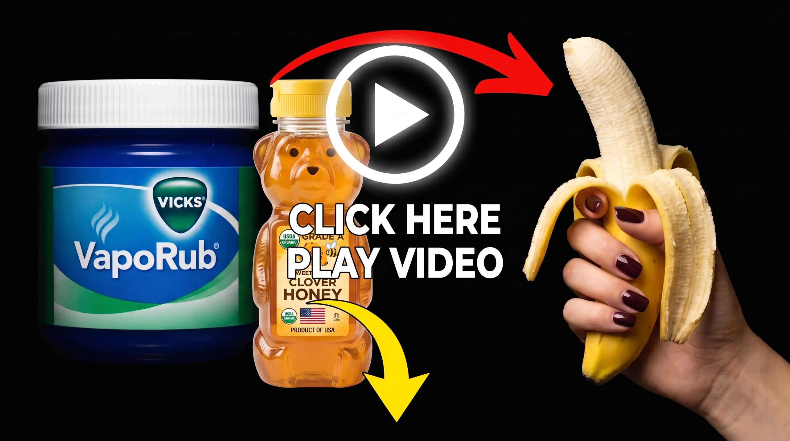 Honey + Vicks Trick For Men Over 50